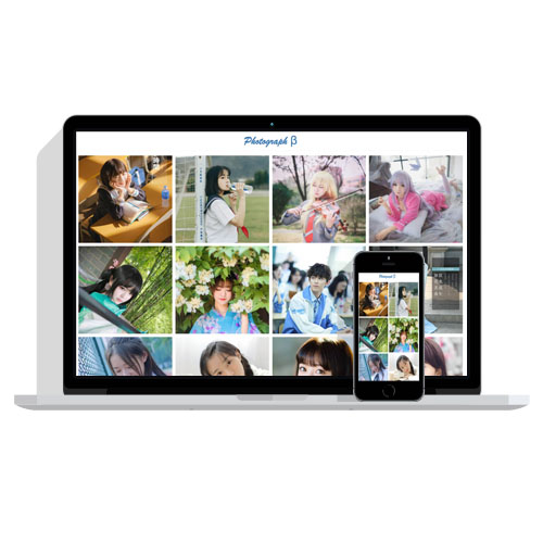 【自适应】photograph美女图片相册wordpress主题