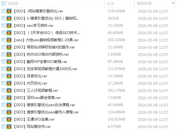 SEO教程大全