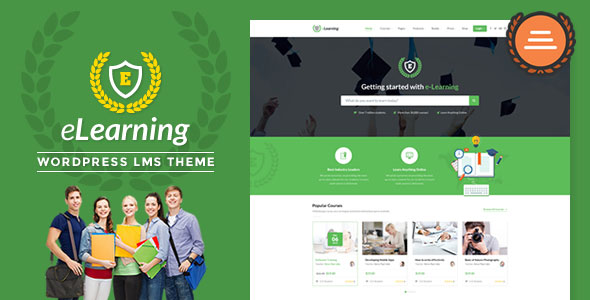 eLearning WP 在线教育 WordPress主题 v3.1.4