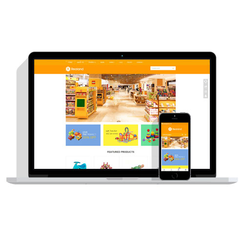 【自适应】响应式食品百货英文外贸类网站织梦模板 HTML5玩具外贸网站源码