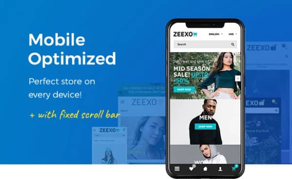 【自适应】Zeexo主题88套样式OpenCart 3.0.3.8外贸网店一页结账